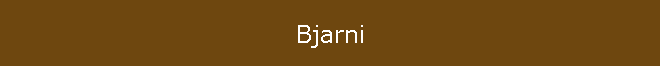 Bjarni